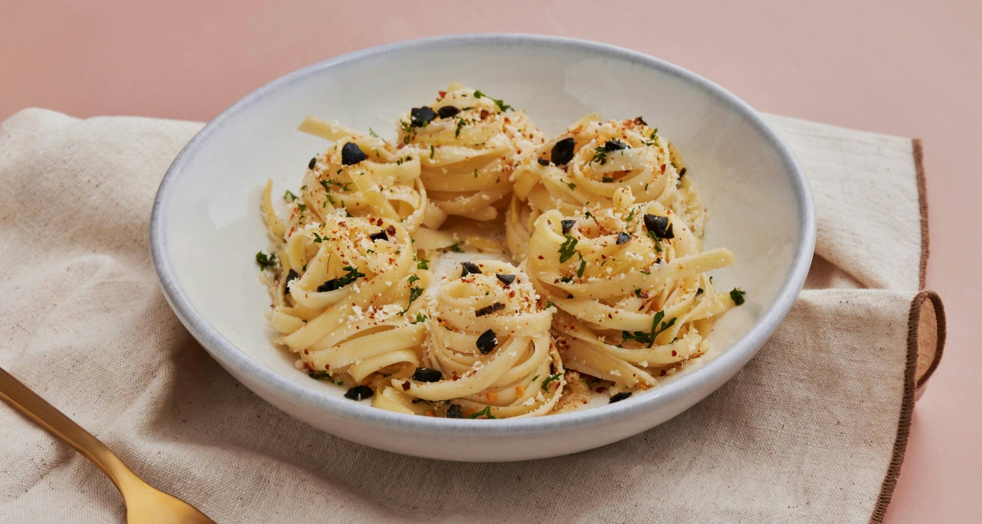 Black Garlic Linguini