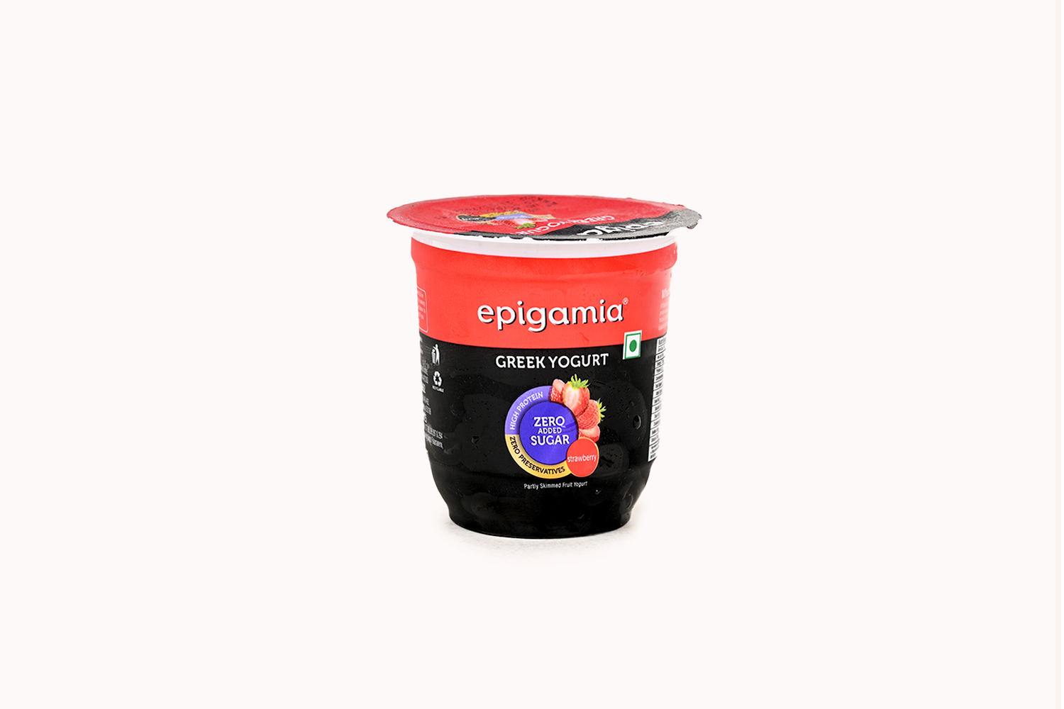 Epigamia Strawberry Greek Yogurt