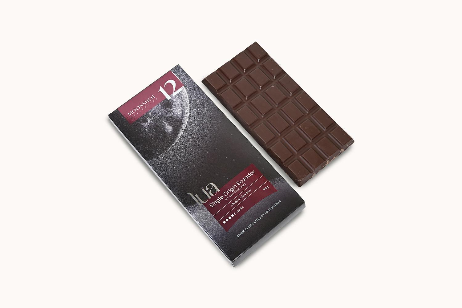 Lua Single Origin Ecuador 70% Chocolate Bar