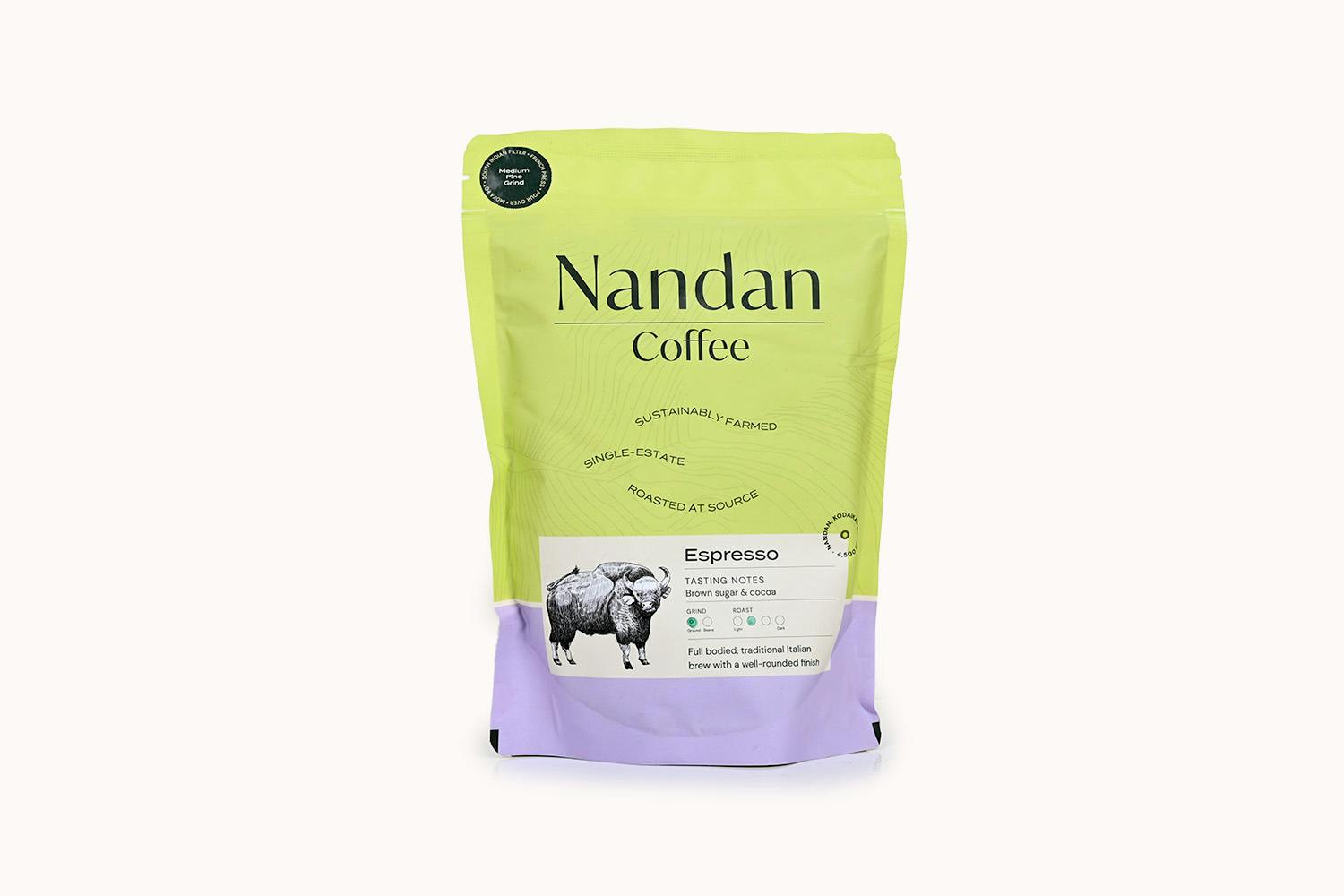 Nandan Coffee - Espresso (Medium Roast, Ground Beans)