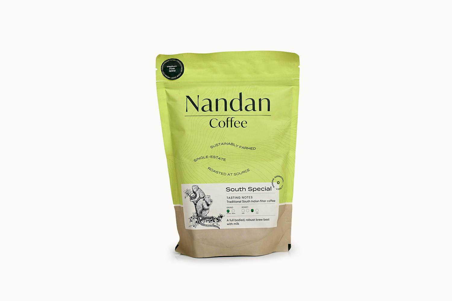 Nandan Coffee - South Special Coffee (Medium Dark Roast, Ground)