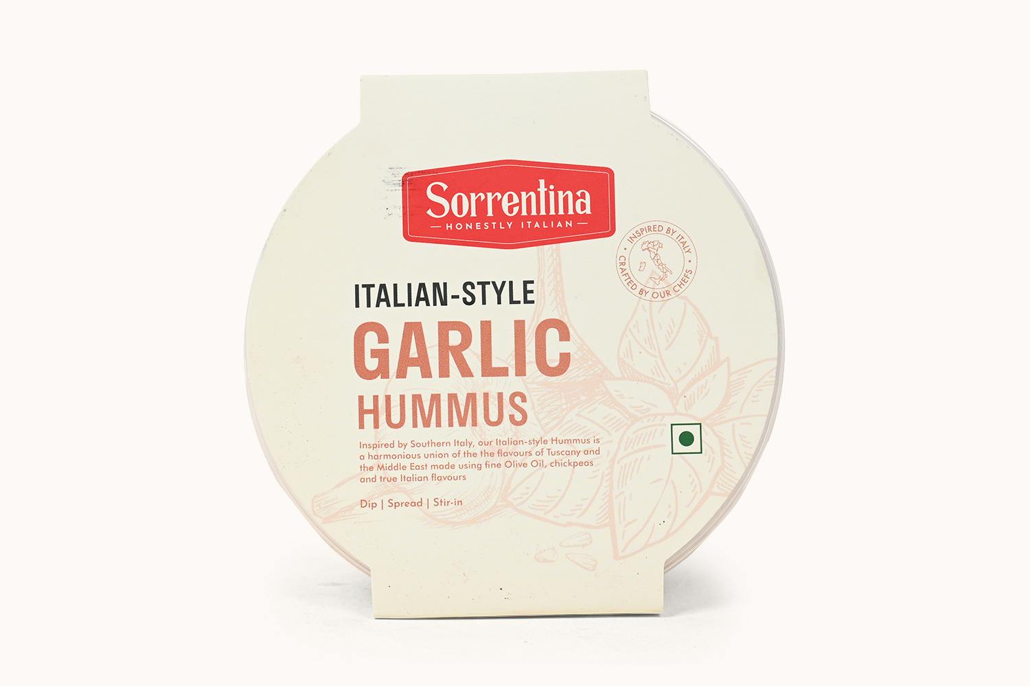 Sorrentina Italian Garlic Hummus