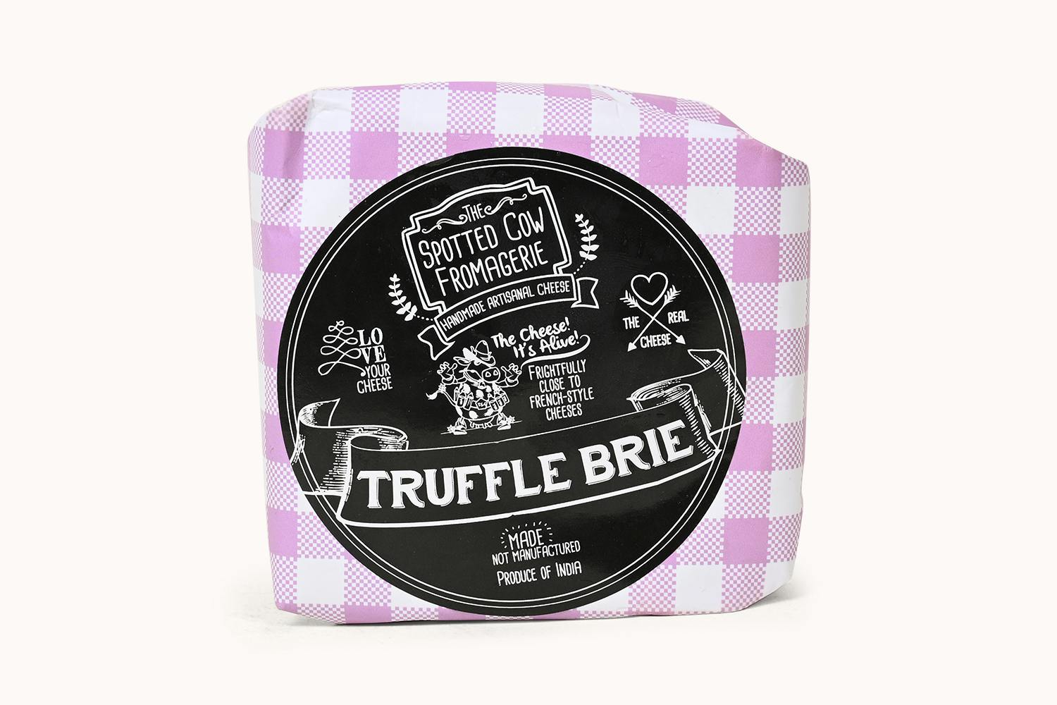 Spotted Cow Fromagerie Black Truffle Brie