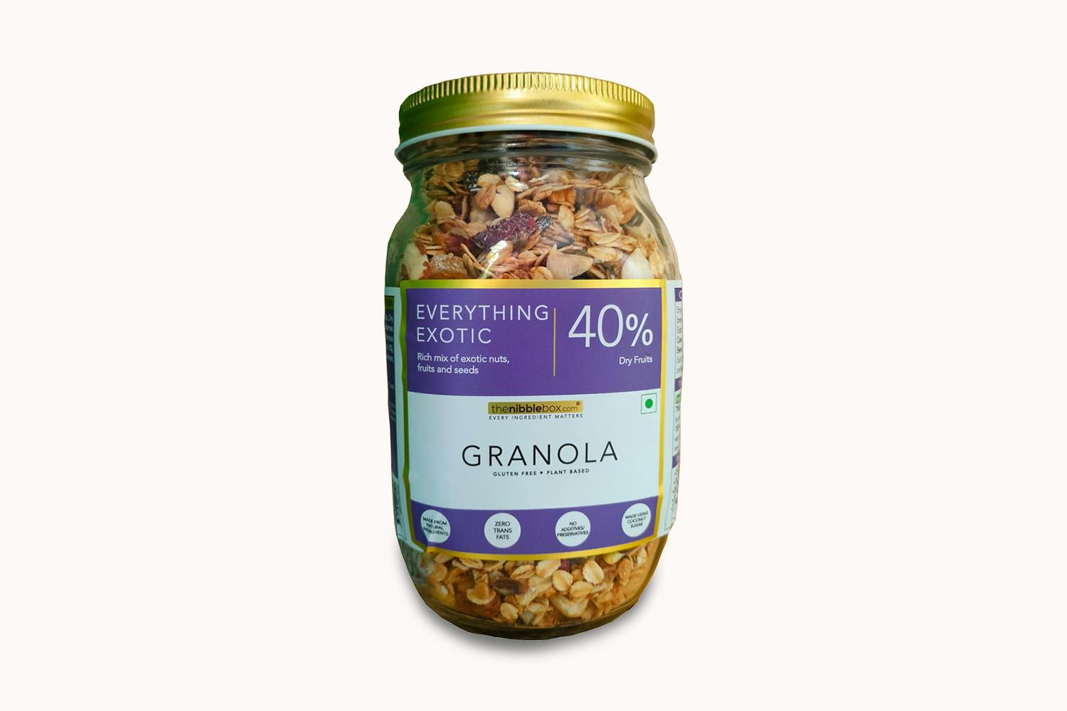 The Nibble Box Everything Exotic Breakfast Granola