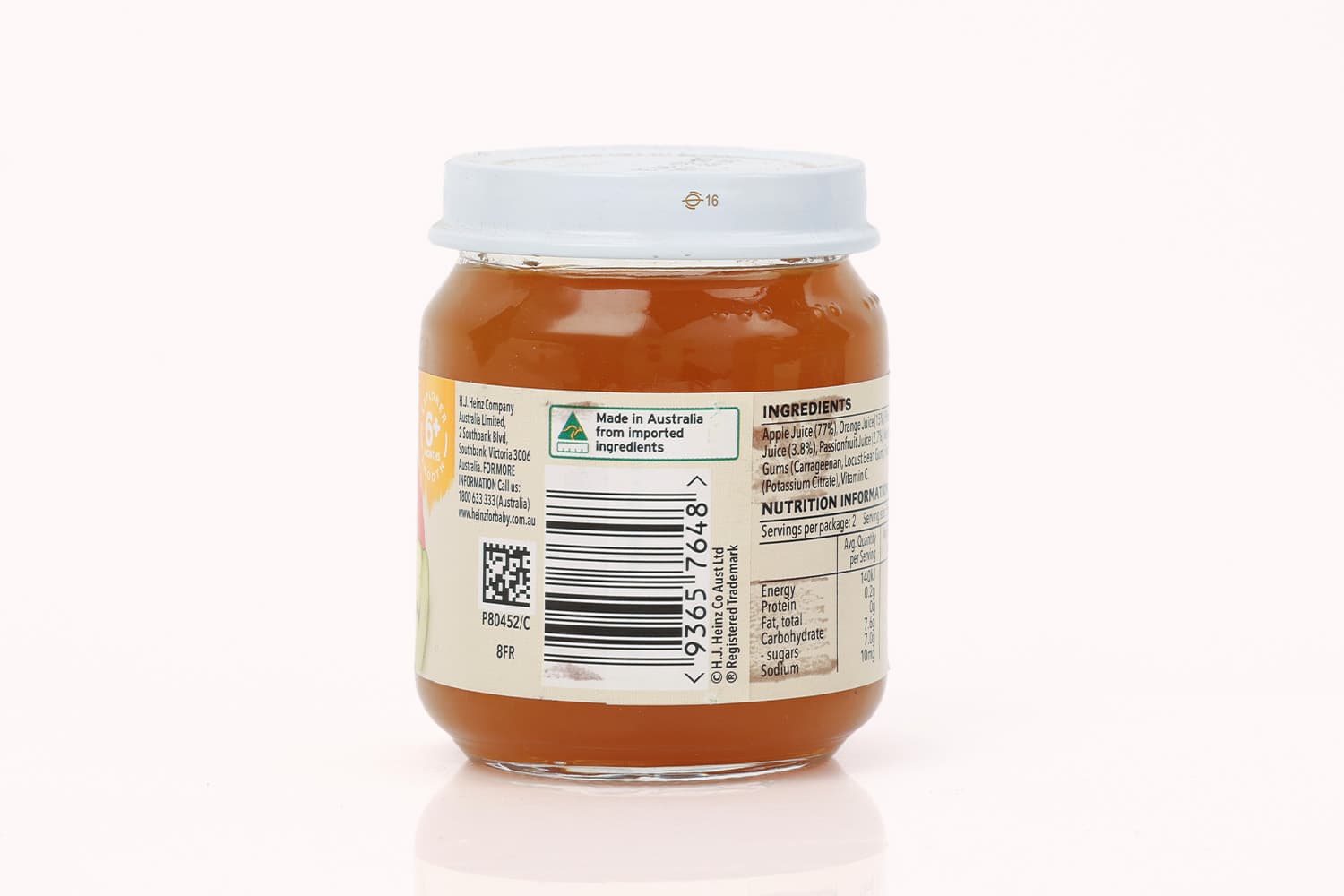 Heinz Summer Fruits Gel Baby Food